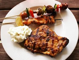 picture of barbecued food