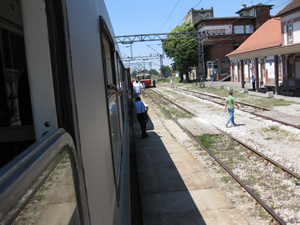 picture of train station