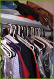 picture of messy closet