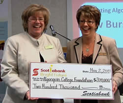 scotiabank donation